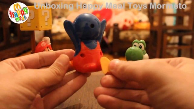 13 выпуск. Распаковка игрушек Happy Meal, Супер Марио 2015