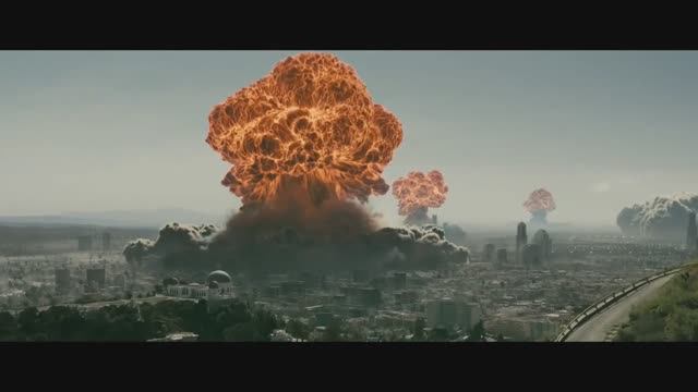 Ядерные взрывы отрывок из сериала 2024 Фоллаут