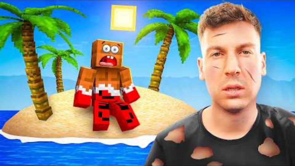 Владус | 🌴 МЫ ПРОВЕЛИ 7 ДНЕЙ НА ОСТРОВЕ! ЛЁНЯ ЕДВА ВЫЖИЛ! 😱 МАЙНКРАФТ| Видео Владуса и Лени