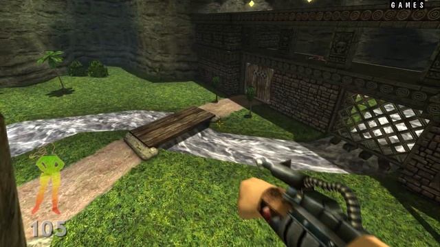 КРАСОТКА СЛУЖАНКА И 5 ГОЛОВ    Turok 3  Shadow of Oblivion Remastered  № 4