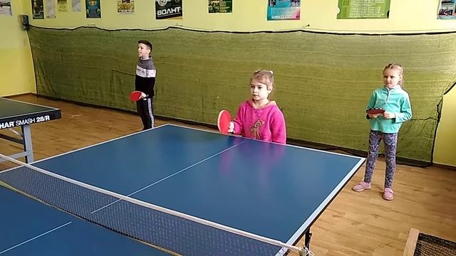 Клуб "Золота ракетка", настільний теніс, січень 2020