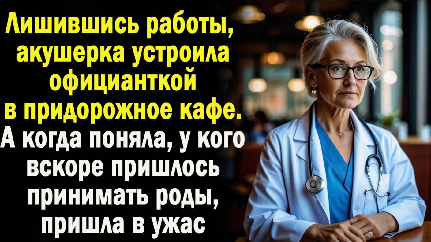 Лишившись работы, акушерка устроилась в придорожное кафе. А когда поняла, у кого приняла вскоре  род