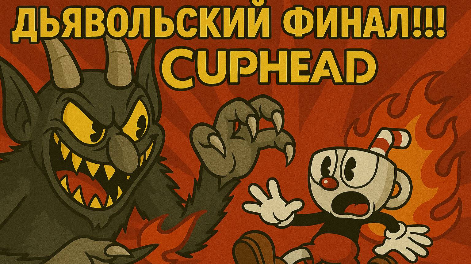 Дьявольский финал!!! Cuphead