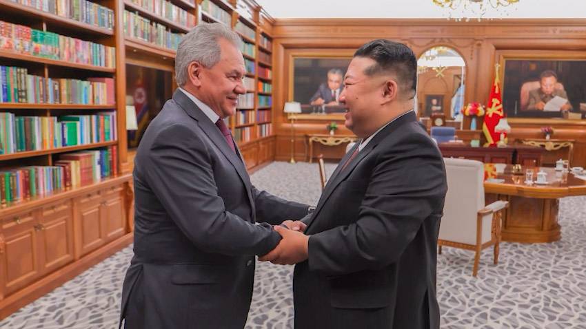 Кадры встречи Сергея Шойгу с лидером КНДР Ким Чен Ыном