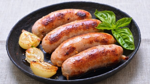 Домашние куриные колбаски  🥓