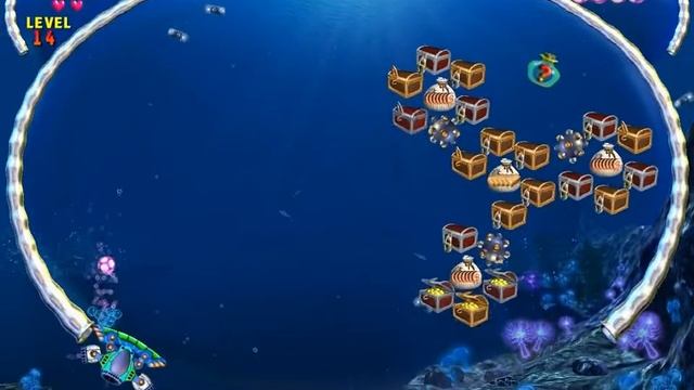 AquaBall Level 14 gameplay Arkanoid / Аквабол