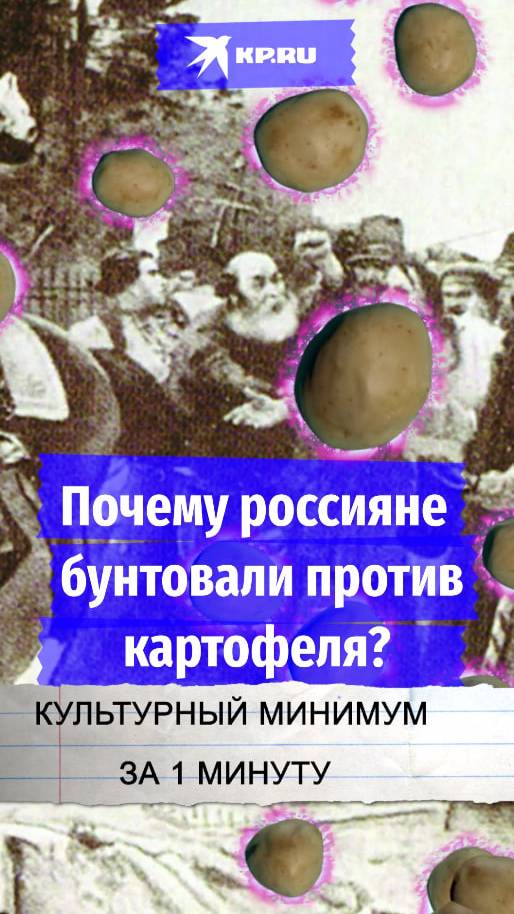 Почему россияне бунтовали против картофеля?