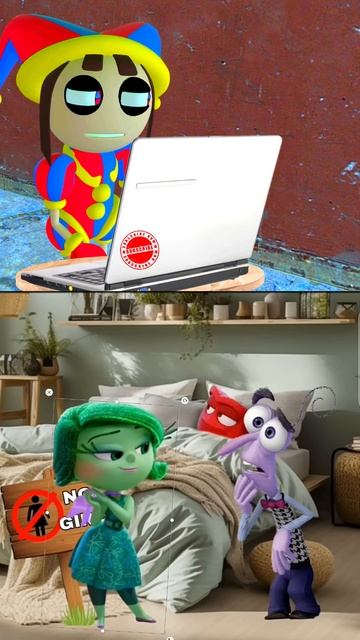 WVMczKiMZLE - POV. Puzzle 2. The Amazing Digital Circus. #animation #theamazingdigitalcircus #animal
