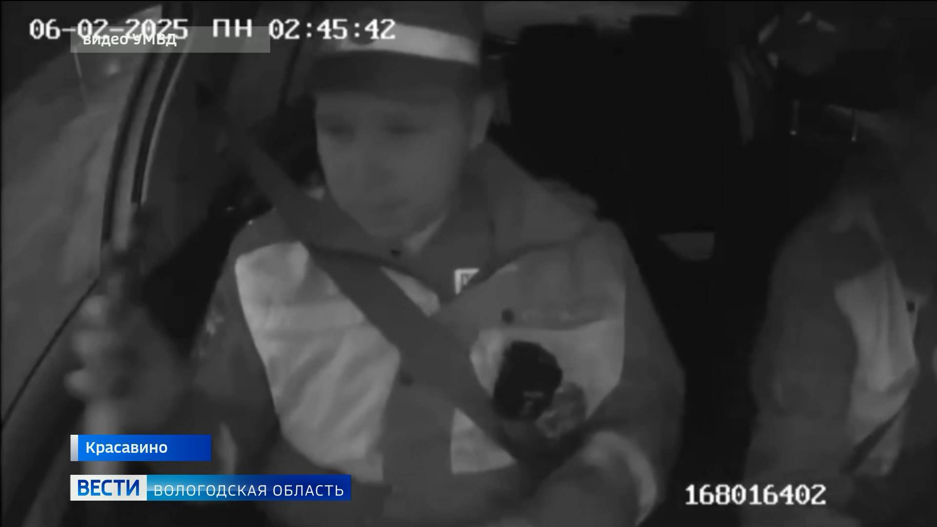 Пьяный водитель без прав задержан полицией в Великоустюгском округе