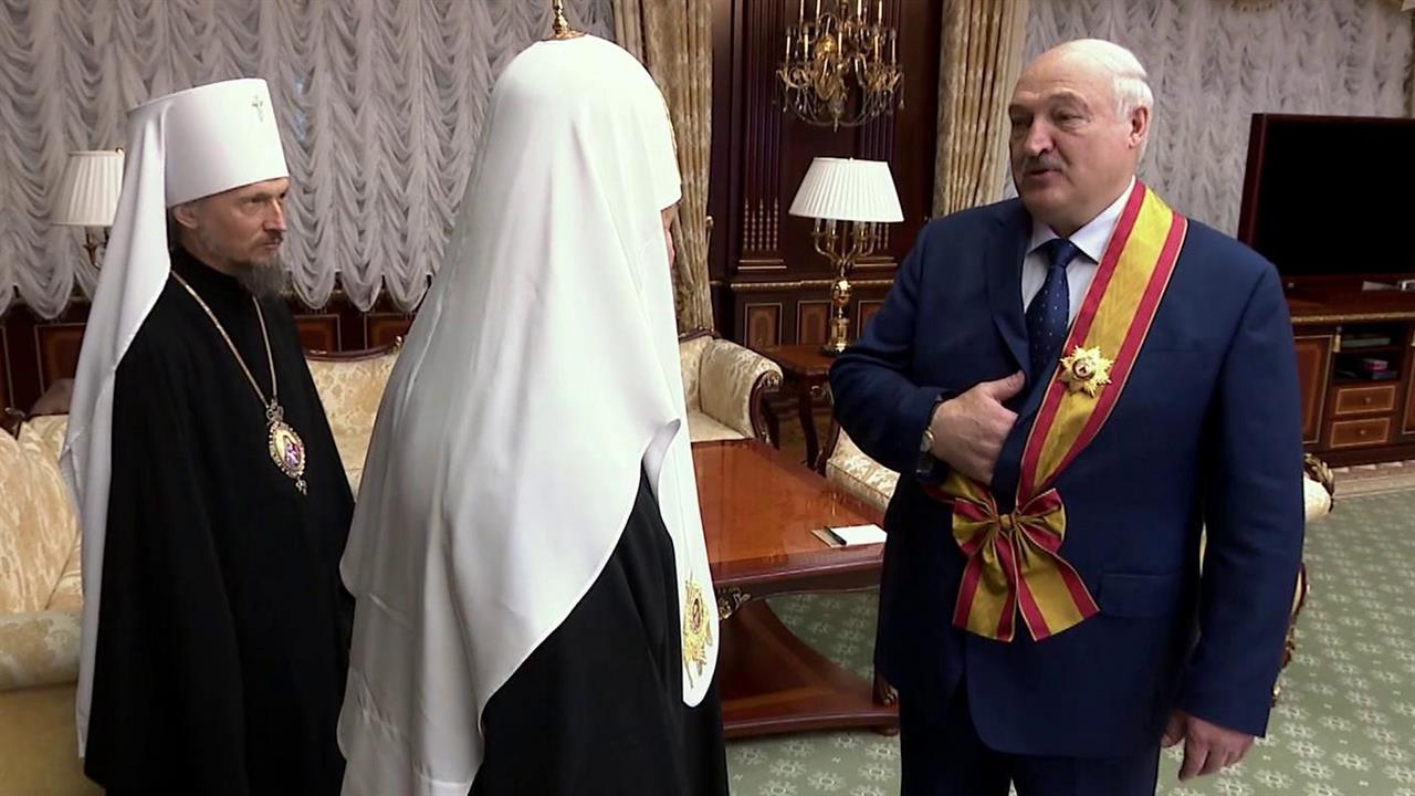 О роли православной церкви в Белоруссии говорили Александр Лукашенко и патриарх Кирилл