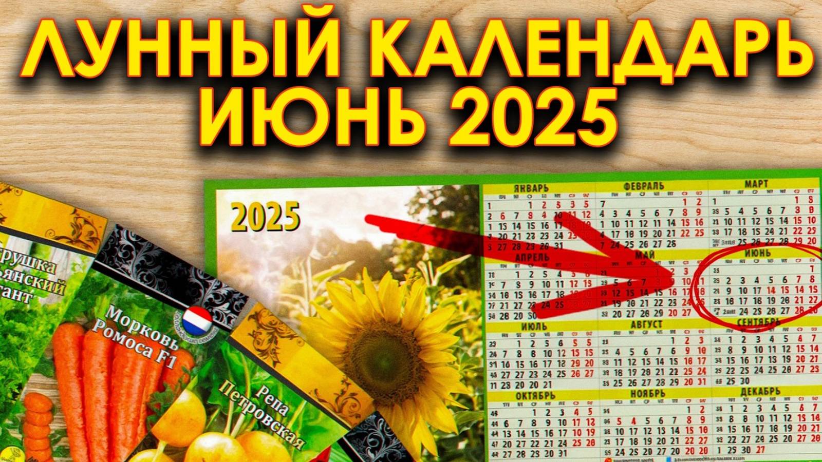 Сажай только в ЭТИ дни! Благоприятные посадочные дни в июне 2025 для овощей, цветов и саженцев!