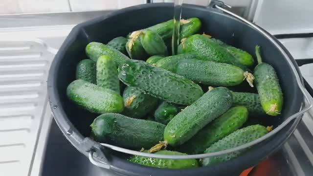 Любимые маринованные огурчики.
