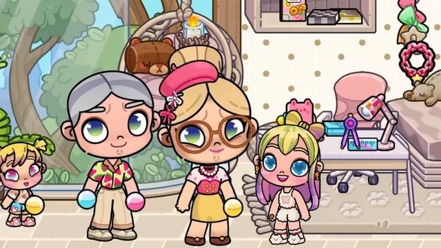 MilaGameБАБУШКА И ДЕДУШКА СЛЕДЯТ ЗА АЛИСОЙ в AVATAR WORLD ИСТОРИЯ 💕 РУТИНА СЕМЬИ 👨👩👧👦 ОБНОВЛ