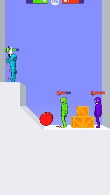 Битва человечков #8 МОТАКОМБОТ отдыхает в игре Who dies first