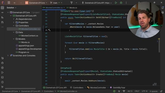 16. Projecting data to optimize queries