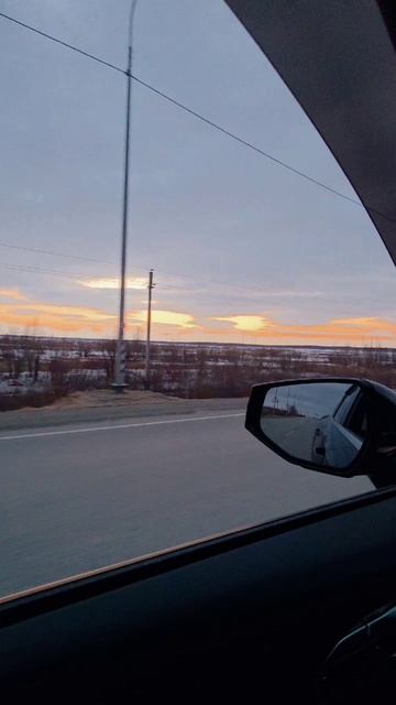 Красивый вечерний закат!!!