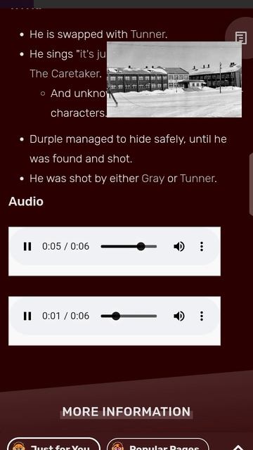 it's just a burning memory, but Durple