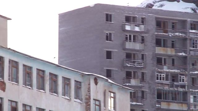 Съемки из Гранитного, 2011г. Школа и поселок