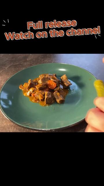 Be sure to try beef stew with mushrooms and wine!