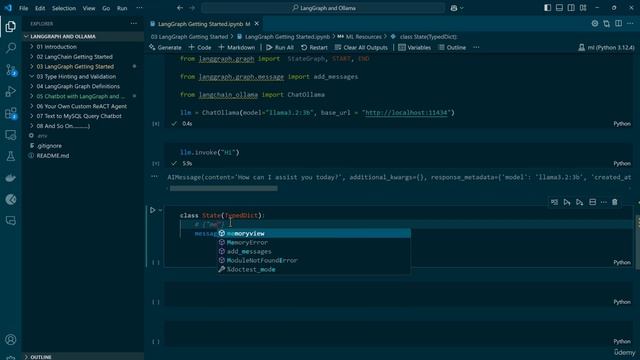 8 -Your First Chatbot with LangGraph and Ollama Part 2