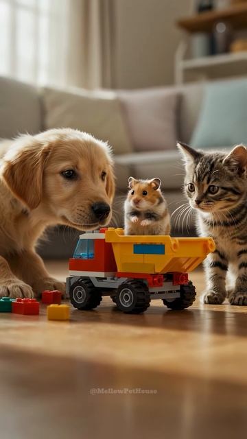 POV： Approaching the Cutest Cargo Ever