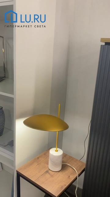 Торшер светодиодный 801717 и интерьерная настольная лампа светодиодная 801913 Lightstar Marmara