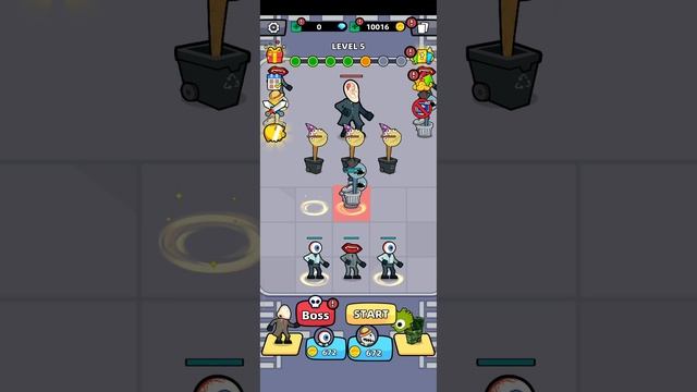 прохождение игры Merge war (часть 1)