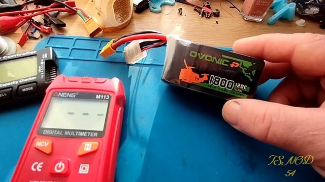 Аккумулятор для FPV дрона "OVONIC P" 4S 1800mah 120C.