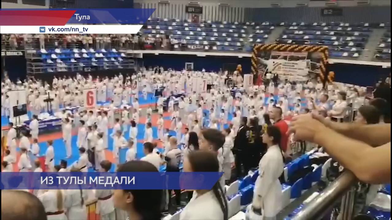 Воспитанники муниципальной спортивной школы «Надежда» завоевали медали в Туле