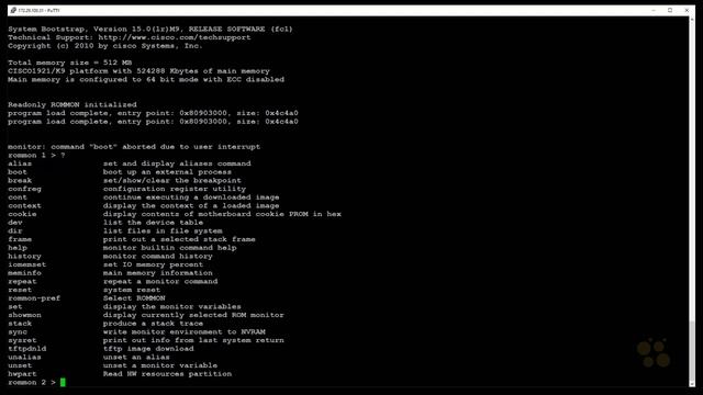 CCNA_07. Performing Password Recovery