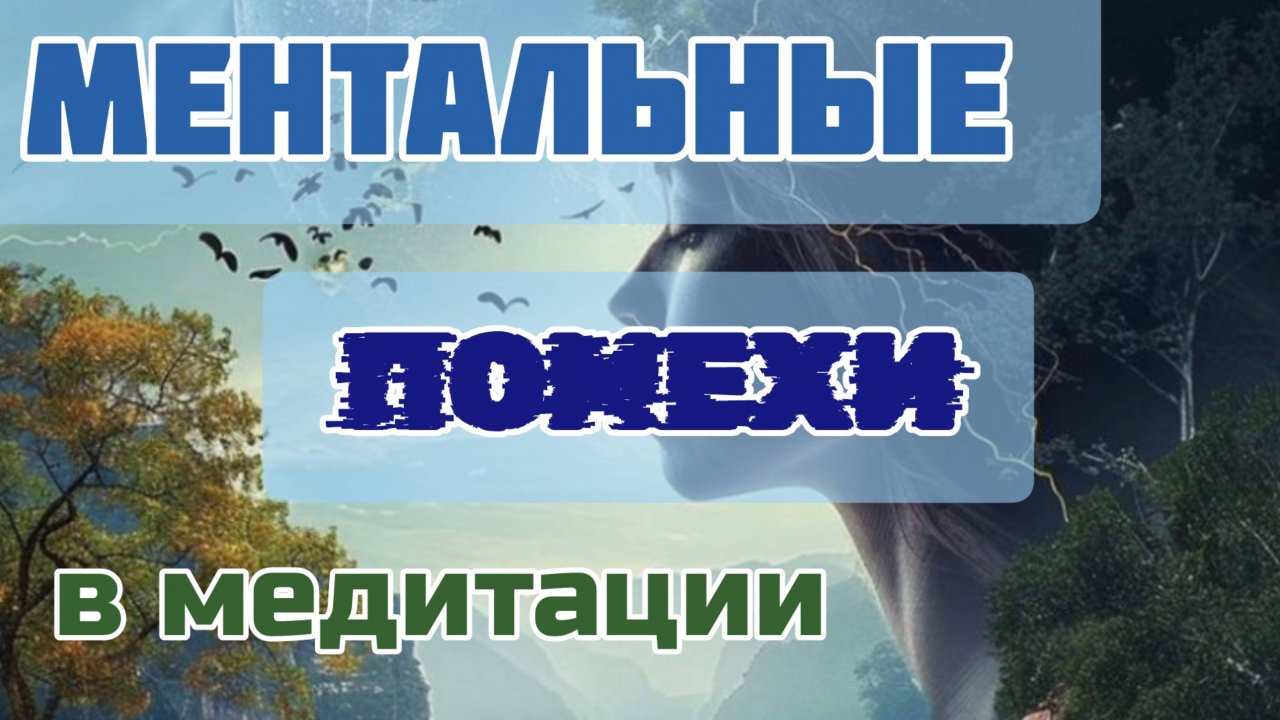 ПОМЕХИ ВО ВРЕМЯ МЕДИТАЦИИ | Почему возникают и КАК СПРАВИТСЯ?