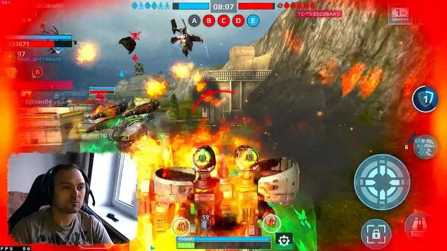 Подборка лучших боев. Против Сталин, TENEKE, ESCOBAR, Izzi101010 часть 1 ○ Robot Warfare Геймплей