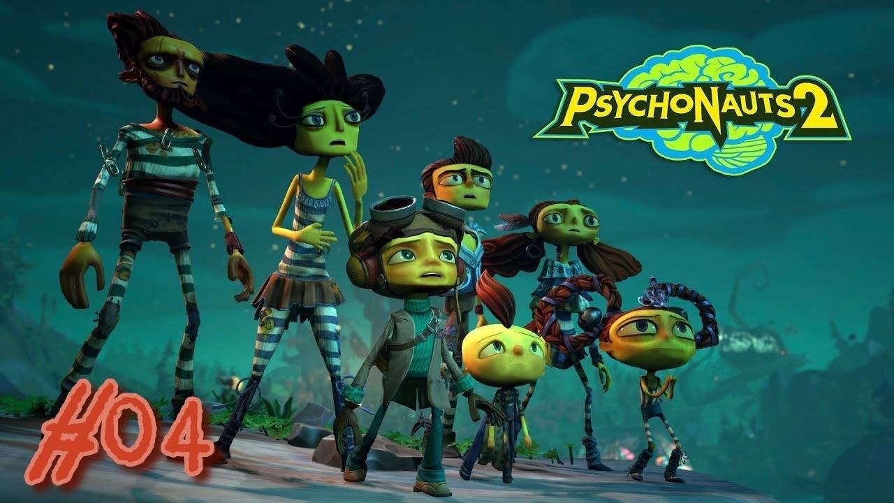 Psychonauts 2 (2021). ПРОДОЛЖЕНИЕ культового ПЛАТФОРМЕРА. Полное ПРОХОЖДЕНИЕ. Часть 04.