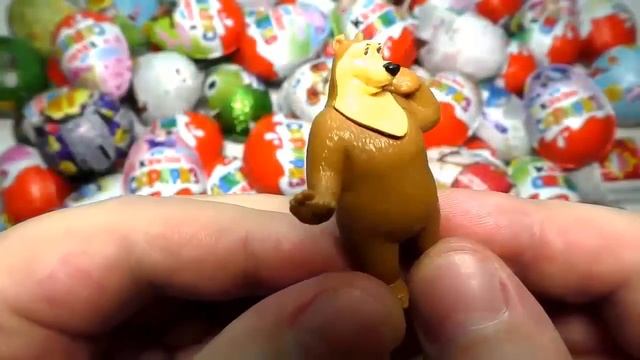 Киндер Сюрприз Игрушки Маша и Медведь Барбоскины Фиксики Три Кота Ми ми мишки Лунтик Новые серии