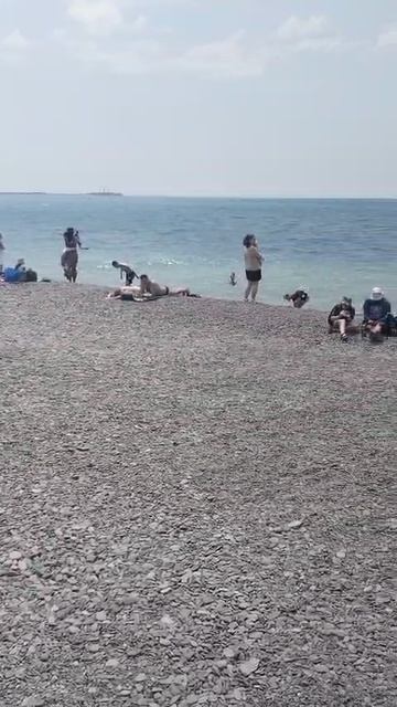 Пляж в Сукко открыт!!!. Лето 2025. Море без мазута.