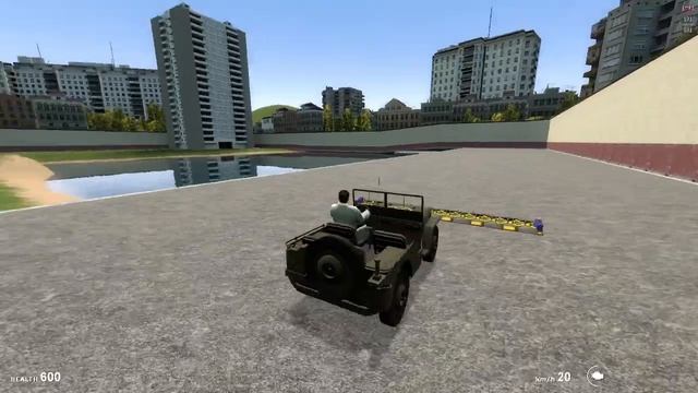 Лучшая система транспорта в Garry's Mod 'LVS'
