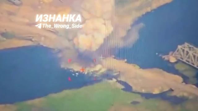 Уничтожение переправы через реку Оскол в районе н.п. Купянск-Узловой