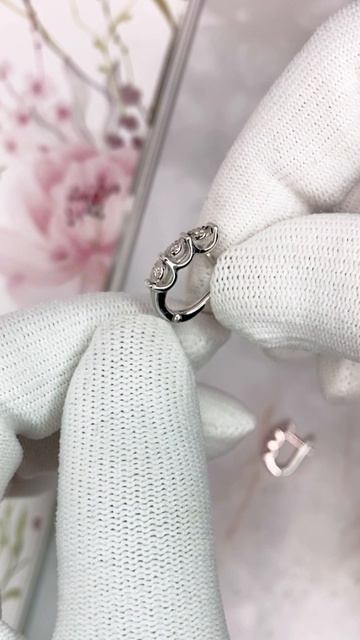 Серьги с бриллиантами, арт : К9344