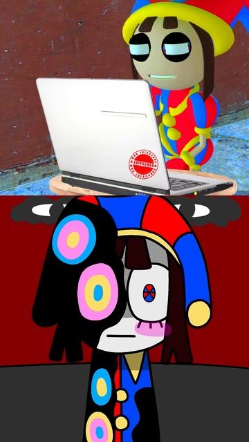 Ha14ZNVYGZE - The Amazing Digital Circus. #animation #theamazingdigitalcircus #animal #jax #pomni