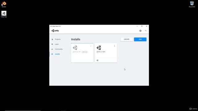 2. Install Unity