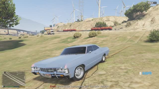 GTA 5 Chevrolet Impala 1967 краш и тест обзор легендарного масл кара