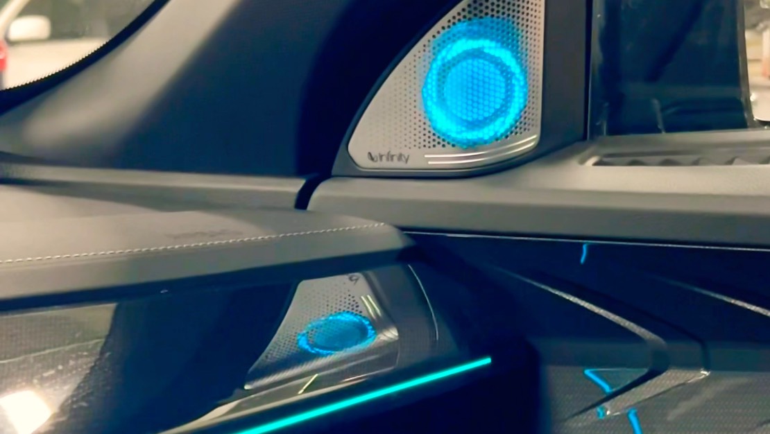 Думал Bowers & Wilkins) а по факту infinity) китайцы конечно умеют делать) #bowerswilkins #geely