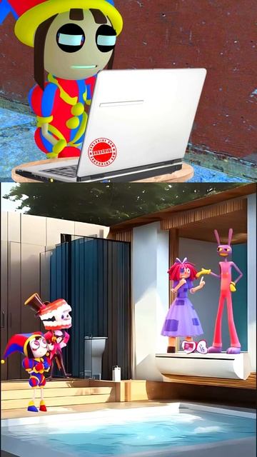 nQx1EjoYAZo - The Amazing Digital Circus. #animation #theamazingdigitalcircus #animal #jax #pomni