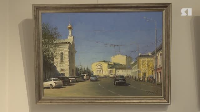 В областной столице открылась выставка «Музыка города» известного ярославского художника