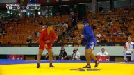 TOKASHEV (FIAS 1) vs MAKAROV (UKR). EUROPEAN YOUTH AND JUNIOR SAMBO CHAMPIONSHIPS 2024
