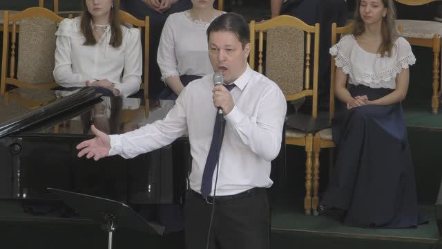 "На Голгофу,на распятье Сына Божия ведут.."-Вячеслав Волков.