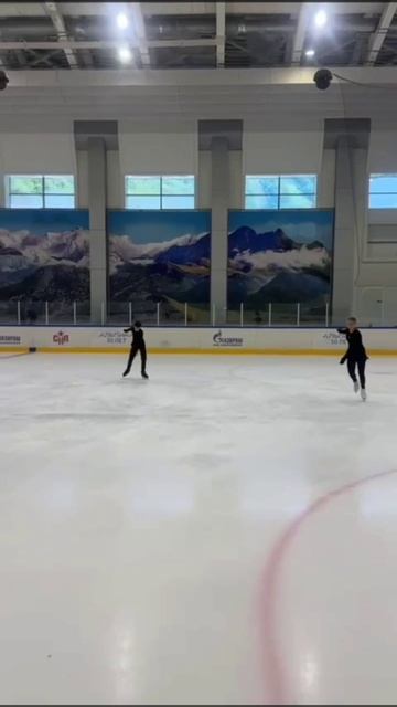 Даниил Шарков & Елизавета Гращенкова 3С. Сборы в Сочи