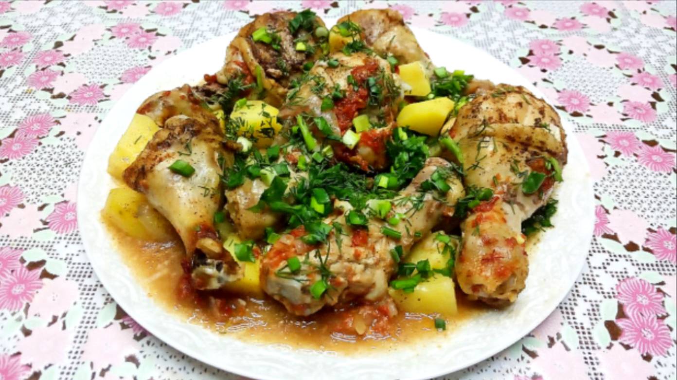 Блюда из КУРИНЫХ ГОЛЕНЕЙ в МИКРОВОЛНОВКЕ (два рецепта)! Очень вкусная ЕДА!