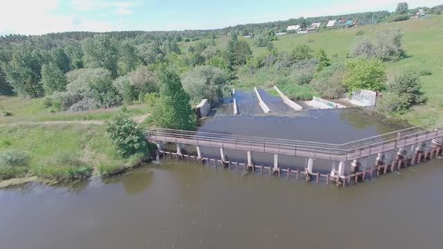 Полёт над курганским водопадом БАЛКИ КУРГАН 6.06.2025