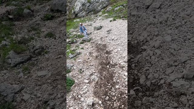 Юльга спускается с горы , вторая часть